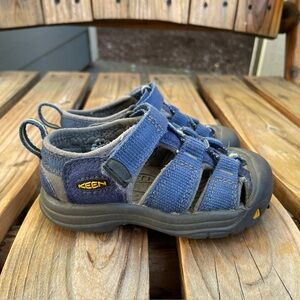 Keen Kids Navy Blue Adventure Sandals